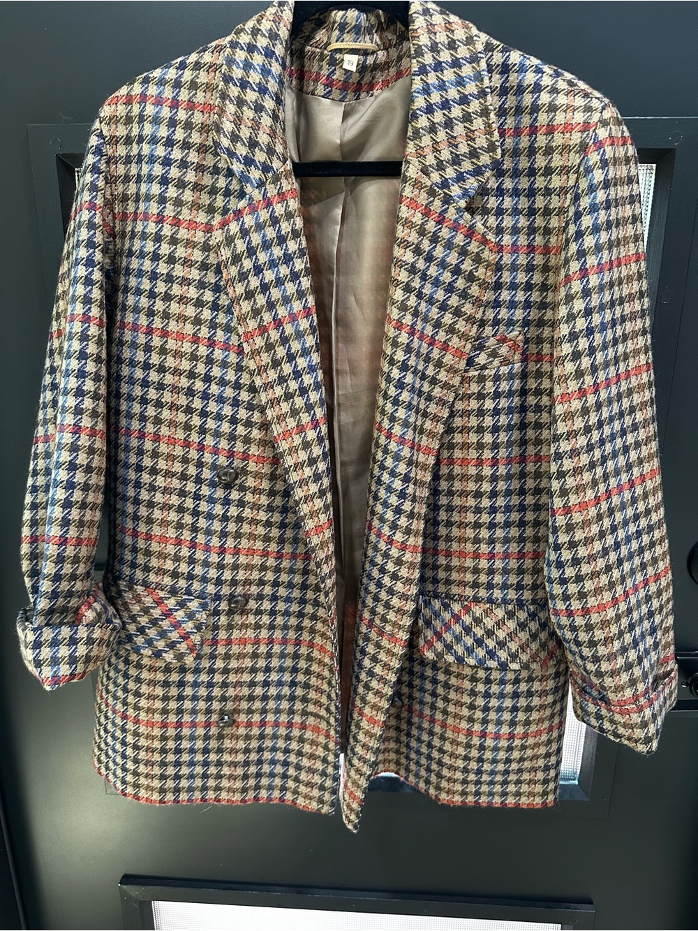 Women’s Houndstooth tailored blazer